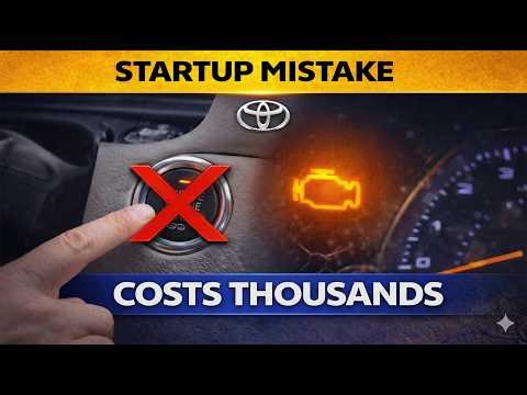 NEVER Start Your Toyota Like This (Mechanics Warn!)