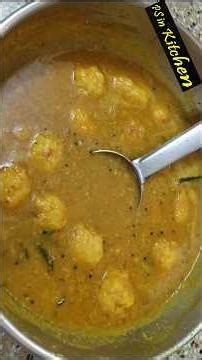 Paruppu Urundai Kuzhambu Recipe | Samayal | Shorts | Brahmins Traditional Veg.Foods | PS in Kitchen