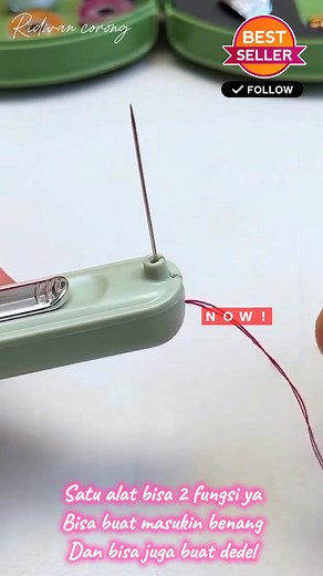 3.6K views · 1.3K reactions | Satu alat bisa 2 fungsi ya Bisa buat MATA NENEK dan PENDEDEL jadi sangat bagus ya boleh di order #corong #ridwancorongmesinjahit #tutorialjahit #matanenek #pendedel | Ridwan Corong Mesin Jahit | Facebook