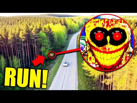 DRONE CATCHES CURSED SPONGEBOB at 3AM...