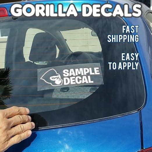 All Weather Decals--Easy to Apply--Instructions Included!