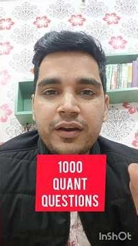 Free 1000 Quant Question PDF for 2026 BANK EXAM #BANKEXAM