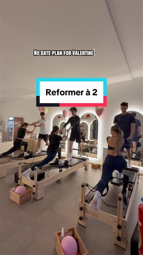 Reformer Pilates pour Saint Valentin chez PACE STUDIO