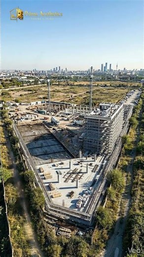 Massive Commercial Complex Built From Scratch | Drone Construction Timelapse #beforeandafter