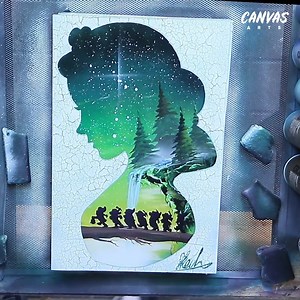 Snow White was one of my favourite disney characters growing up, who was yours!? Video By| https://www.youtube.com/user/achanskiStefan | Canvas Arts
