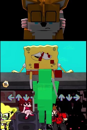 Nooo Run SpongeBob |Beat Saber x FNF Corrupted Bikini Bottom Mod