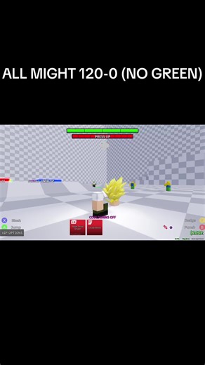 All Might Dominates in Anime Battle Arena