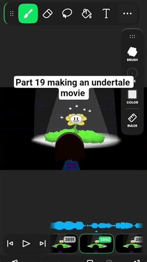 little white friendliness pellets!! #undertale#movie