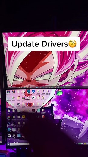 Updating drivers you need to do this…🤔 #gaming #gamingsetup #twitch #twitchstreamer #smallstreamer #pcgaming #content