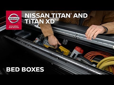 2018 Nissan TITAN Truck Bed Storage