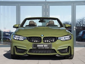 BMW Individual: M4 Competition Convertible in a rare Urban Green