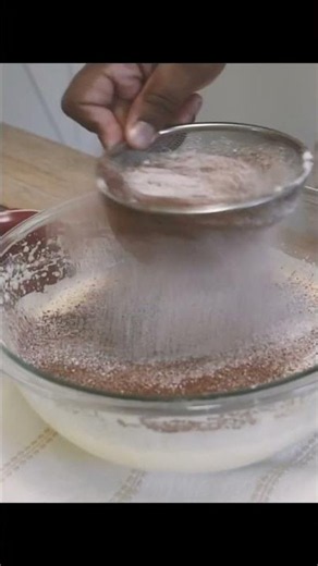 Chocolate Cake in the Making 🍫