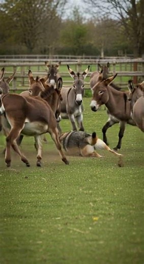 When a Wolf Attacks a Donkey, Who Wins? Find Out the Shocking Outcome #wolves #wildlife #nature