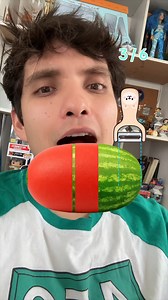 Pela la sandía en menos de 6 intentos o pierdes 🍉 - #sandia #challenge #reelsfacebook | Peter Rodríguez