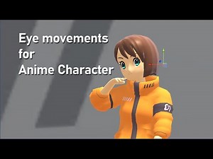 Unity C# : Eye movements for Anime Character