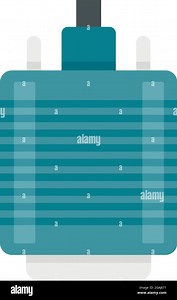 Vga adapter icon. Flat illustration of vga adapter vector icon isolated on white background Stock Vector Image & Art - Alamy