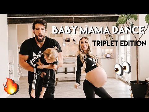 TRIPLET BABY MAMA DANCE!!! GOING INTO LABOR WITH TRIPLETS. 32 WEEKS PREGNANT!