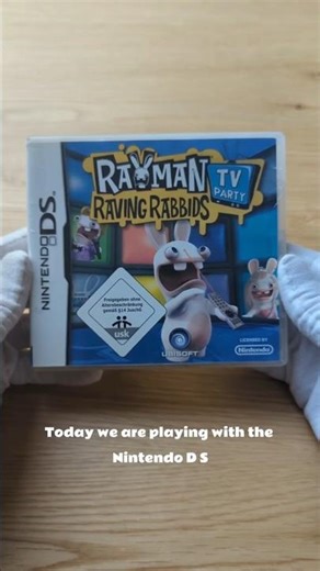 Rayman Raving Rabbids Nintendo DS #rayman #nintendods #retrogaming #rabit #nintendo