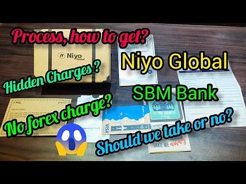 Niyo Global SBM Debit Card Review | Zero Forex Markup | Free International usage | Best Travel Card