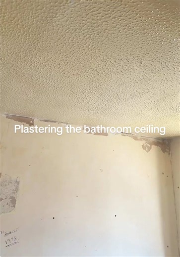 Plastering the Bathroom Ceiling: A DIY Guide