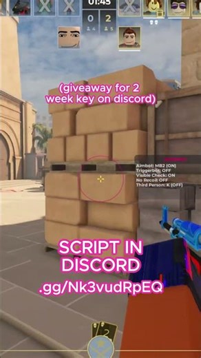 Blox Strike Legit Rage Script Cheat #fyp #bloxstrike #script #discord #cheat