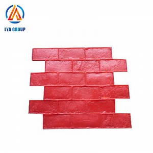 [Hot Item] Vertical Stamped Concrete Stone Floor Texture Concrete Rock Stamps Mat Mould