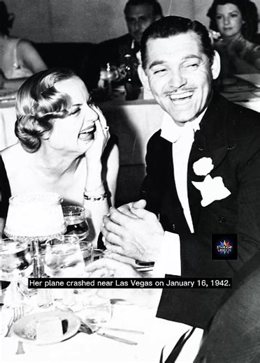 Clark Gable met Carole Lombard at the Mayfair Ball in Los Angeles,...