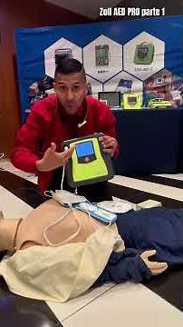 ZOLL AED PRO #omegacapacitaciones #zoll #dea #dae #desfibrilador #bls #cpr @zollmedical parte1