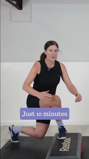 10 Minute Step Workout for Busy Women!