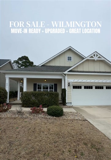 $429,000 | 6071 Chancellorsville Dr, Wilmington, NC convenient location you will love 🏡 3 Bedrooms | 2 Bathrooms 📐 Over 1,400 SqFt 🚗 2-Car Garage 📲 DM me for details or to schedule a private tour Listing agent: @ilm_living @amberharris03 #wilmingtonrealtor #wrightsvillebeachrealtor #wilmingtonrealestate #wrightsvillebeachrealestate #intracoastalwaterway