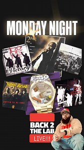 Tap in Monday fam! 8pm Central on #YouTube | Back 2 The Lab