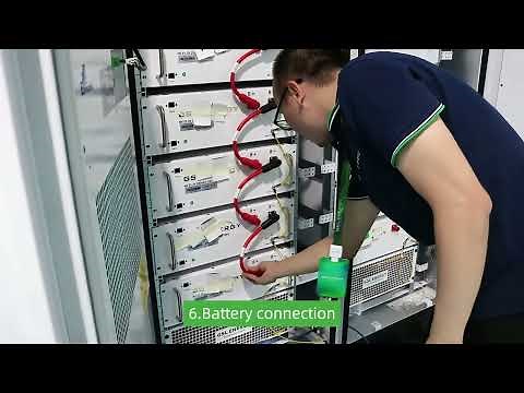 【Installation Process】BESS industrial commercial energy storage system.