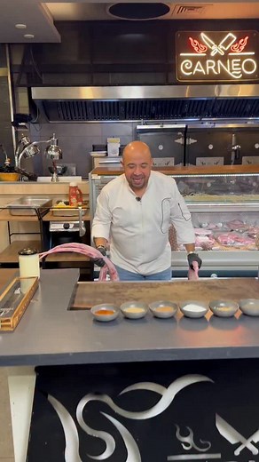 Chef Mario is crafting something new! Stay tuned for our next signature dish. | Carneo