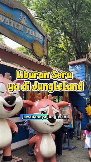 JungleLand Adventure Theme Park Sentul adalah salah satu taman rekreasi tematik terbesar di Indonesia yang berlokasi di kawasan Sentul Nirwana, Bogor. Berada di kaki Gunung Pancar, tempat rekreasi seluas 35 hektar ini menawarkan udara yang relatif sejuk dan pemandangan hijau yang asri. #hdagoadventure #jungleland