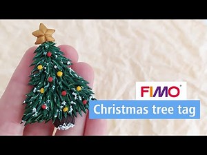 Christmas tree tag ▪ FIMO DIY | STAEDTLER