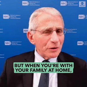 1.8M views · 10K reactions | Dr. Anthony Fauci on holiday gatherings: "If you get vaccinated and your family's vaccinated, you can feel good about enjoying a typical Thanksgiving, Christmas with your family and close friends." https://abcn.ws/3Ch4RCX | ABC News | Facebook