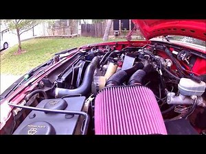 4.9 300 Inline 6 Cold Air Intake Install. OBS Ford F150