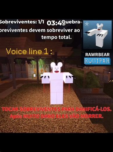 SHOWCASE DAS SKINS QUE VOLTARAM ESSE FIM DE SEMANA NO BEAR ALPHA ! #ROBLOX #bearalpha #bearalpharoblox