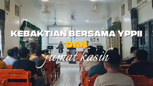 Kebaktian bersama YPPII dan jumat kasih di lapas pontianak #jumatkasih #wbplapaspontianak #pemasyarakatankalbar #kemenimipas #prima
