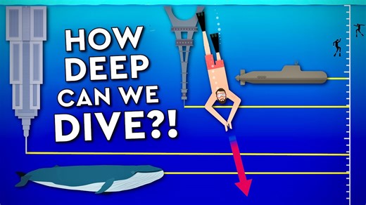 Human diving limits are far less than popular myths suggest