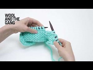 How to make a purl decrease that leans to the left