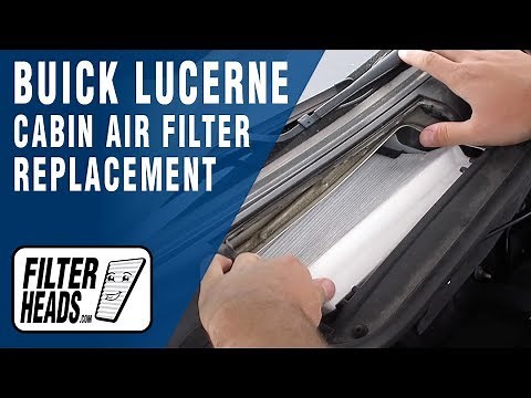 How to Replace Cabin Air Filter 2008 Buick Lucerne | AQ1103