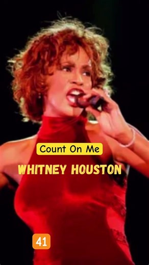 Count On Me | 41 | Whitney Houston | Short #short #pop #gospel #fyp #musica #music