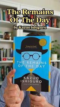 The Remains of The Day by Kazuo Ishiguro -- Books That Make You Think