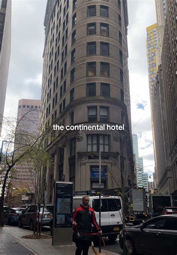 no violence on continental grounds #newyork #travel #city #johnwick #movie #fyp