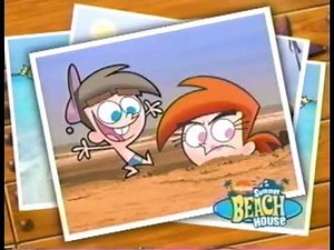 Nickelodeon NickToon Summer Beach House The Fairly OddParents WBRB And BTTS Bumpers (Summer 2002)