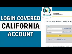 Covered California Login: How to Sign in to Covered CA Account (2024)