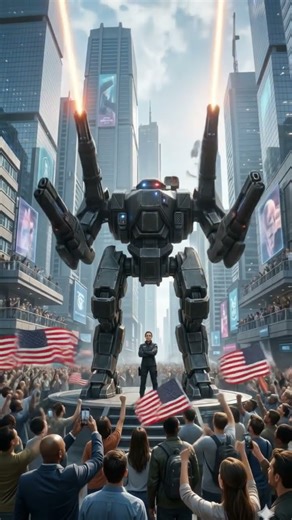 “Next-Gen Military Power | Futuristic Robot Demonstration”