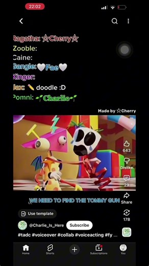 voiceover for @Charlie_Is_Here !! #voiceover ver