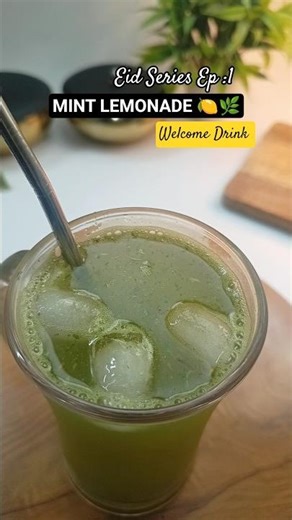 Mint Lemonade Recipe 🍋🌿| Perfect Eid Welcome Drink